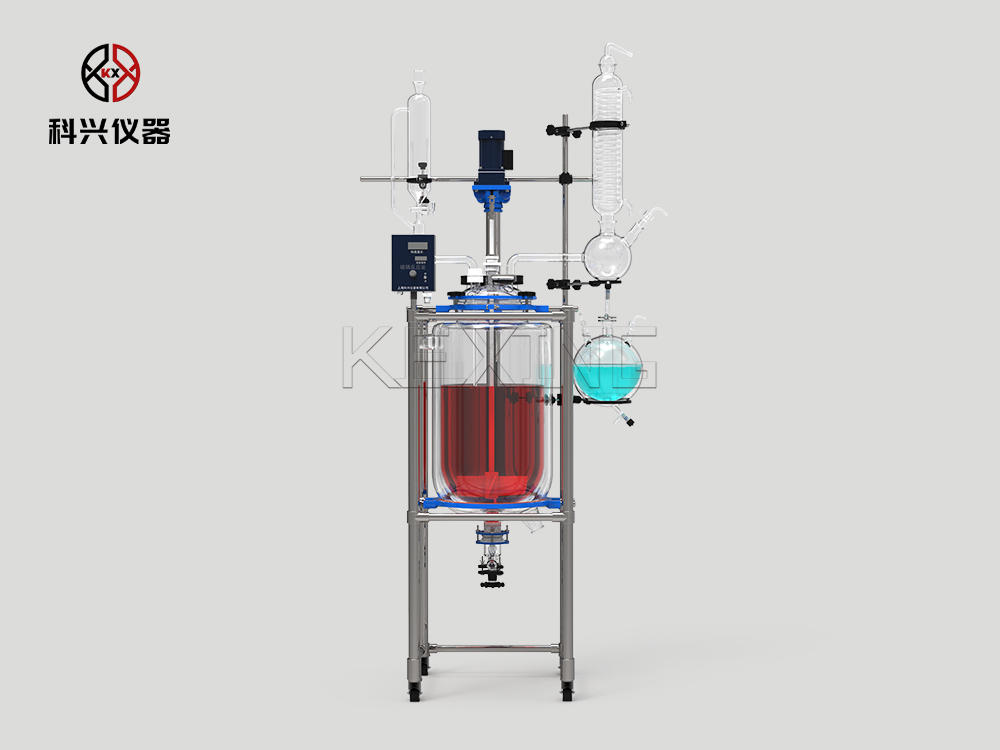 雙層玻璃反應釜 雙層玻璃反應釜